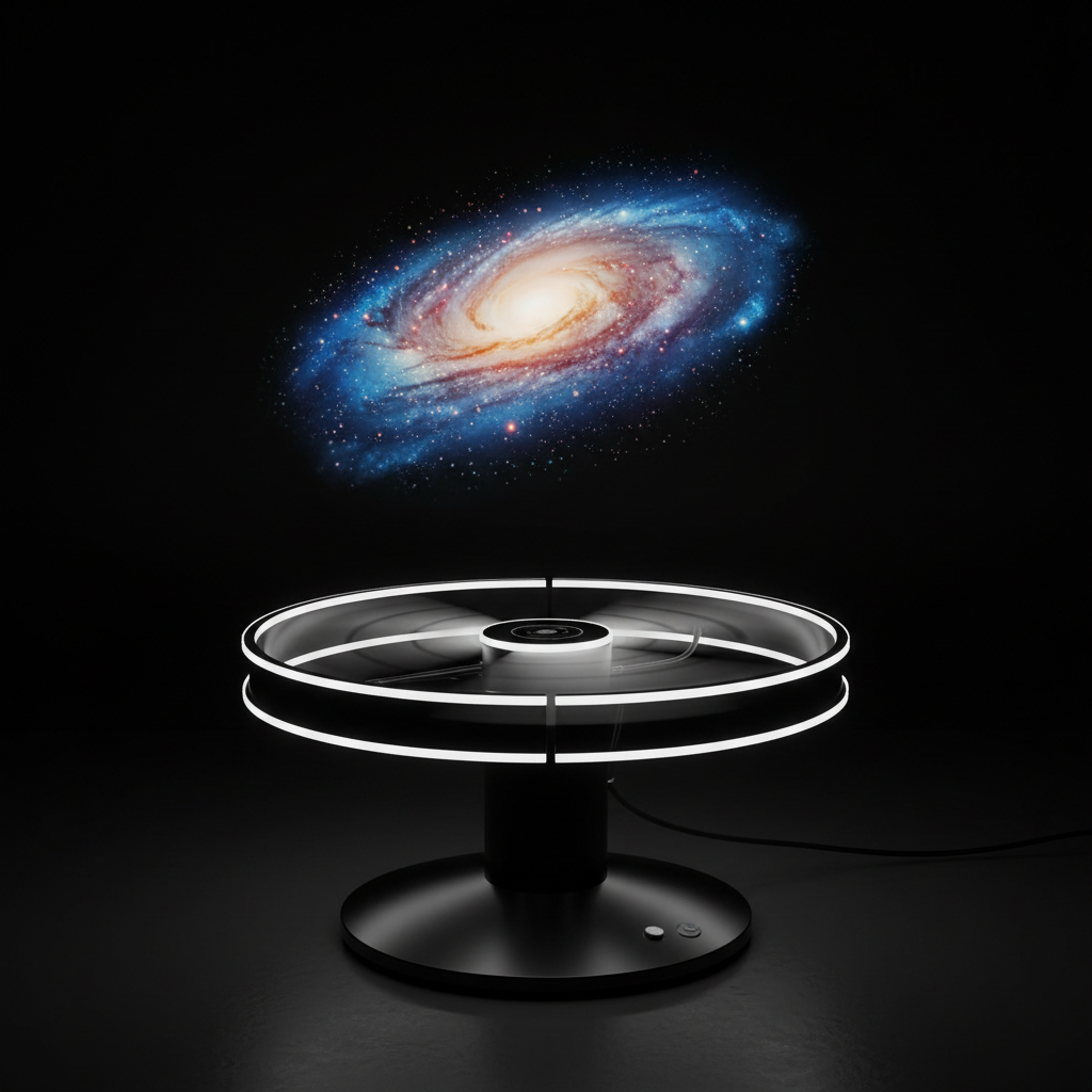 3D Holographic Display Fan — WiFi Smart Hologram Projector