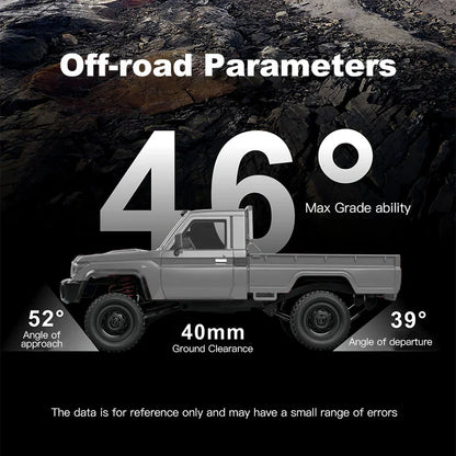 ZWN 1:12 RC Car MN82 PRO 4WD Off-Road Truck with Headlights