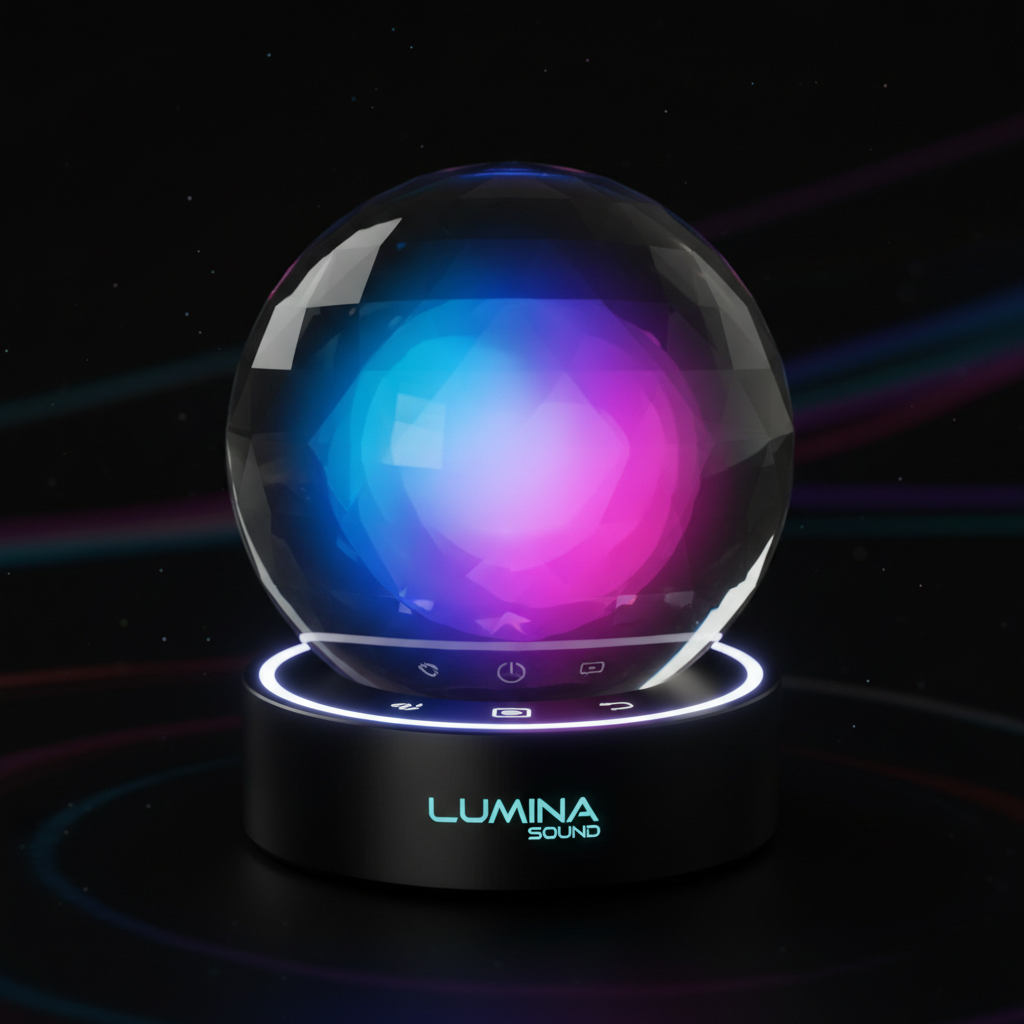 Crystal Ball Bluetooth Speaker