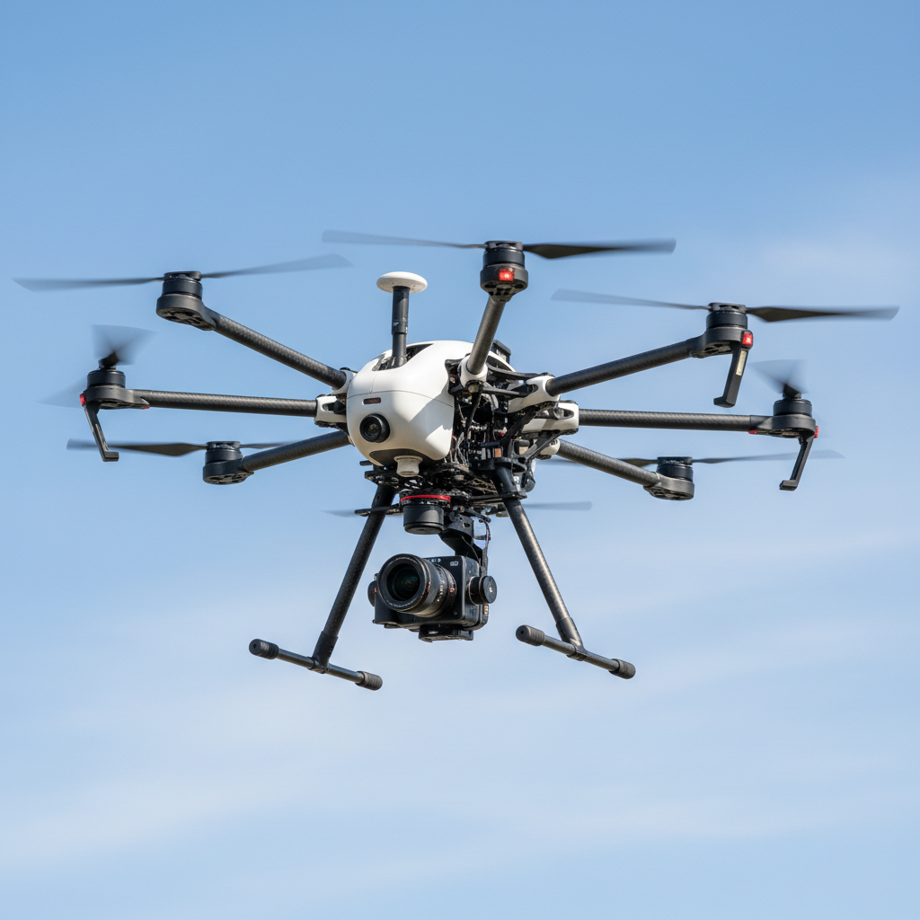 DJI Inspire 3 In Flight