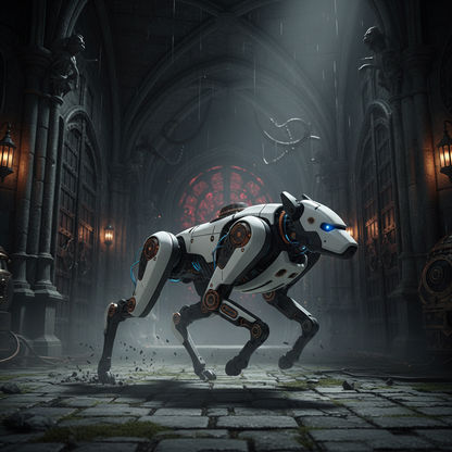 Robot Dog Action