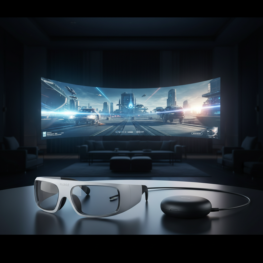 Rokid Max AR Glasses + Station